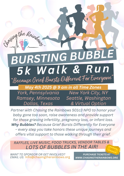 Blue and Pink 5k Run Flyer (5)