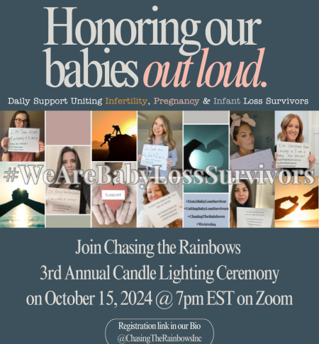 Honoring miscarriage, stillbirth and infant loss survivors